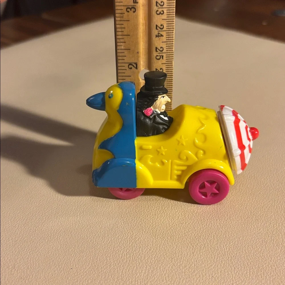 DC Comics 1991 “The Penguin” Toy Car with Pink Wheels